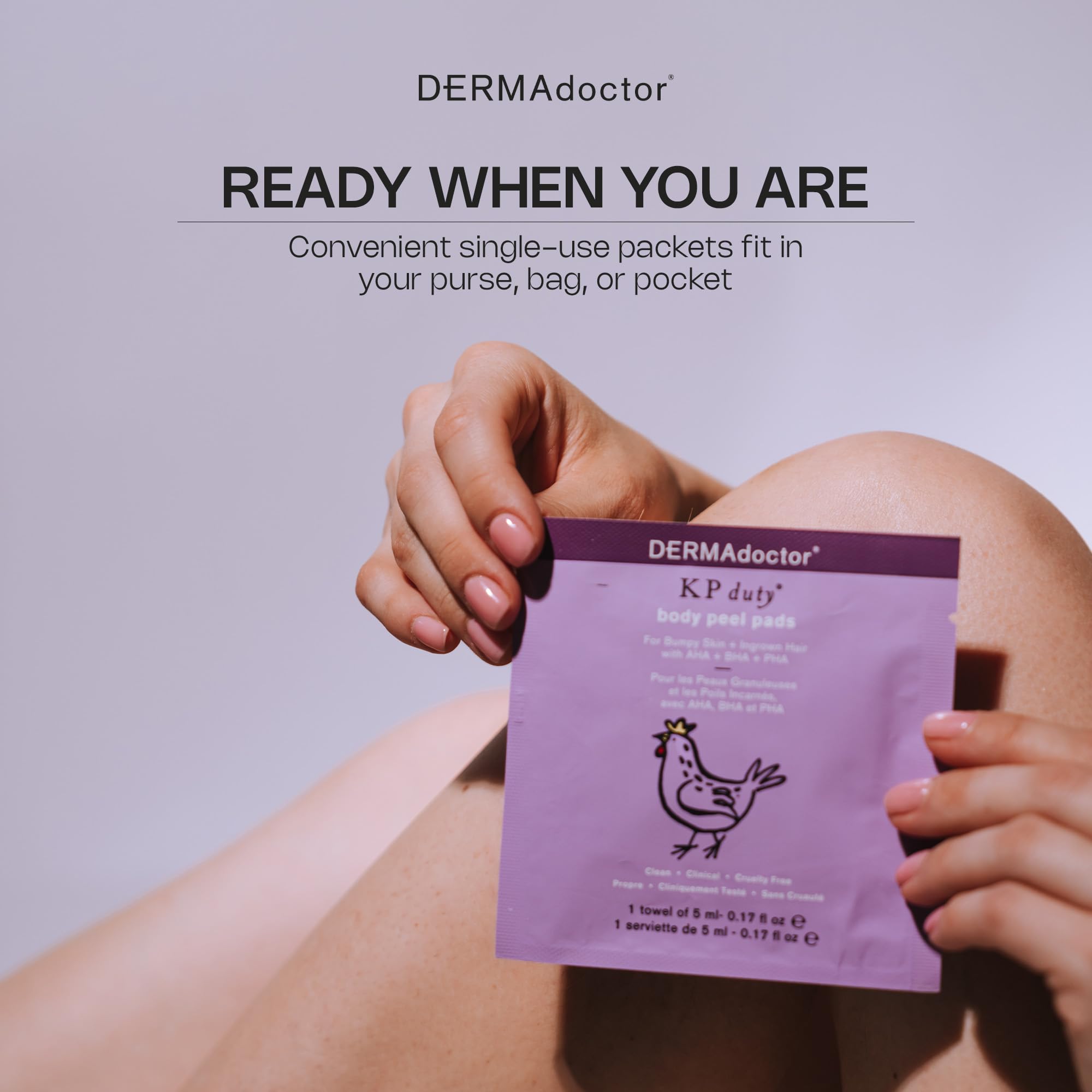 DERMAdoctor KP Bump Eraser packaging shows AHA BHA PHA formula