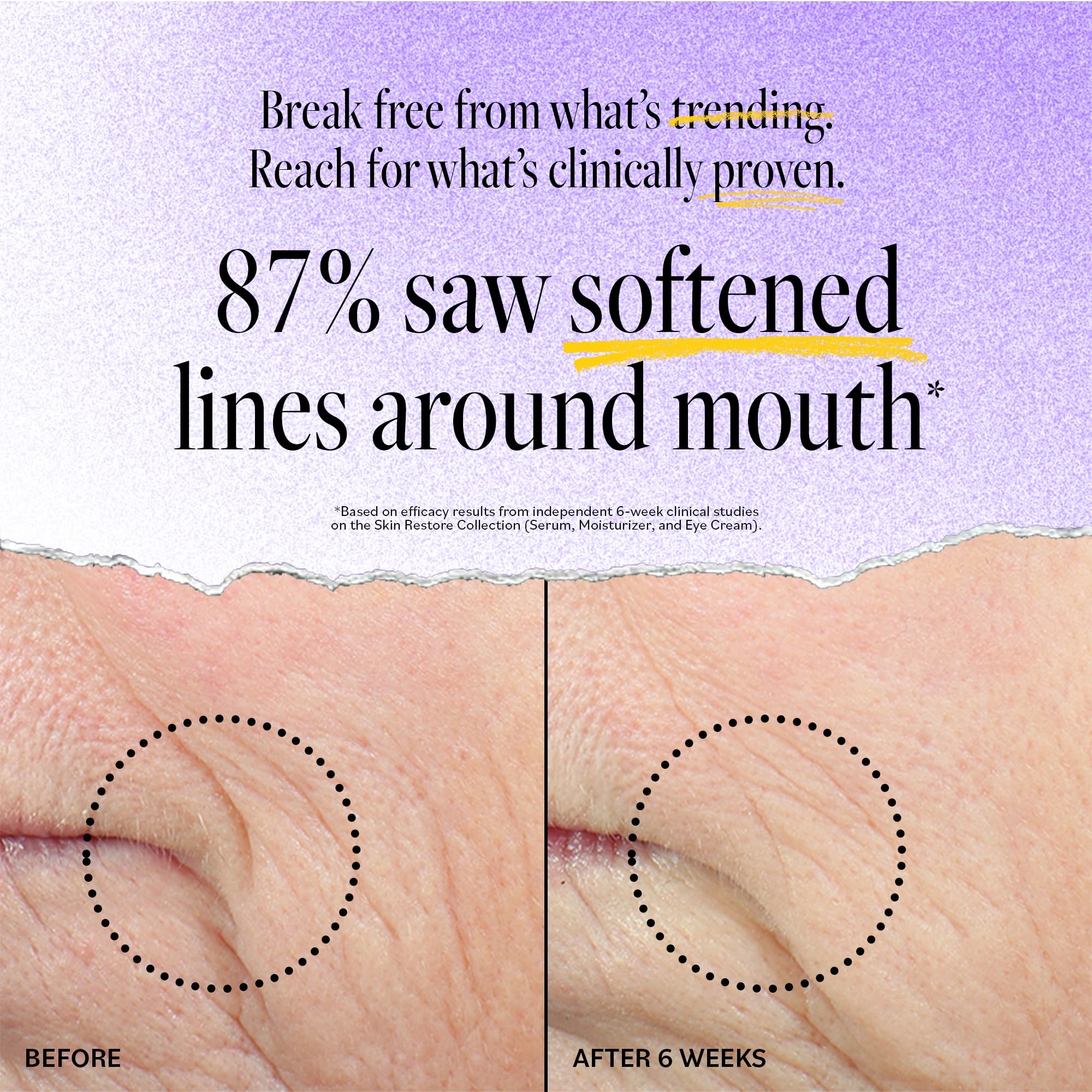 Derma E night time skin application—gentle massage for refreshed morning look