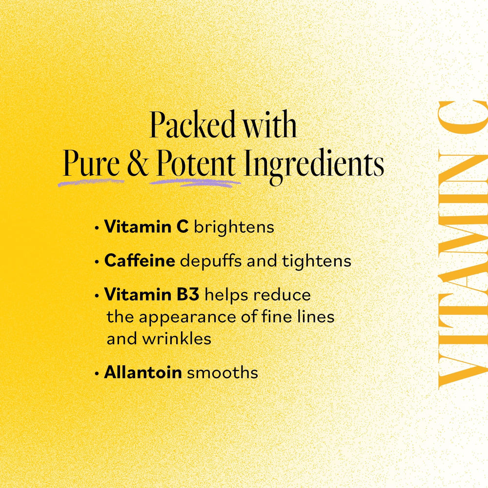 Derma E Vitamin B3 brightening under-eye patches counter dull tones