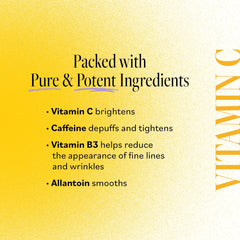 Derma E Vitamin B3 brightening under-eye patches counter dull tones