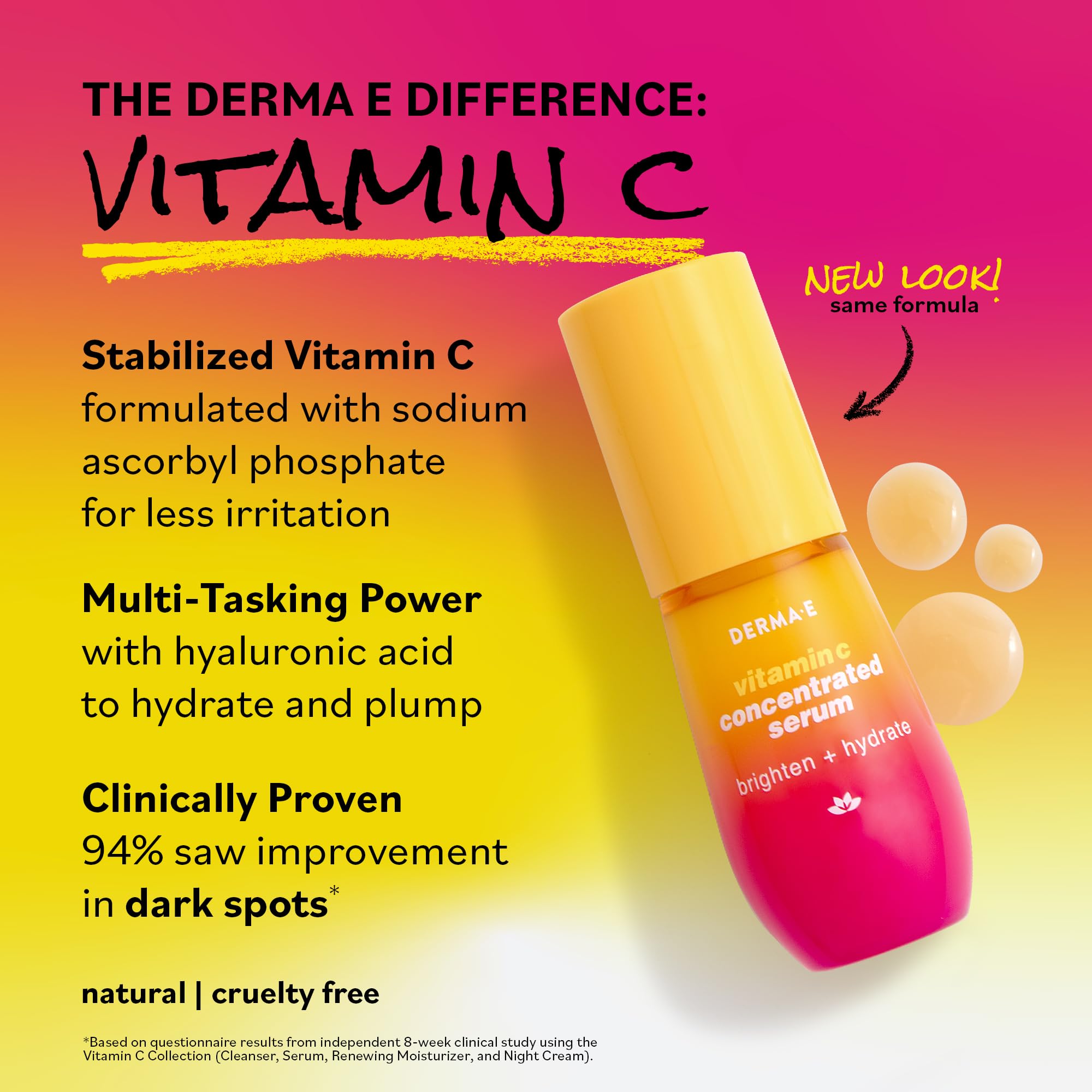 Derma E Vitamin C Serum with Provitamin B5 for moisture and softness