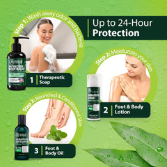 Derma-Nu lather close-up—refreshing, clean feel after shower
