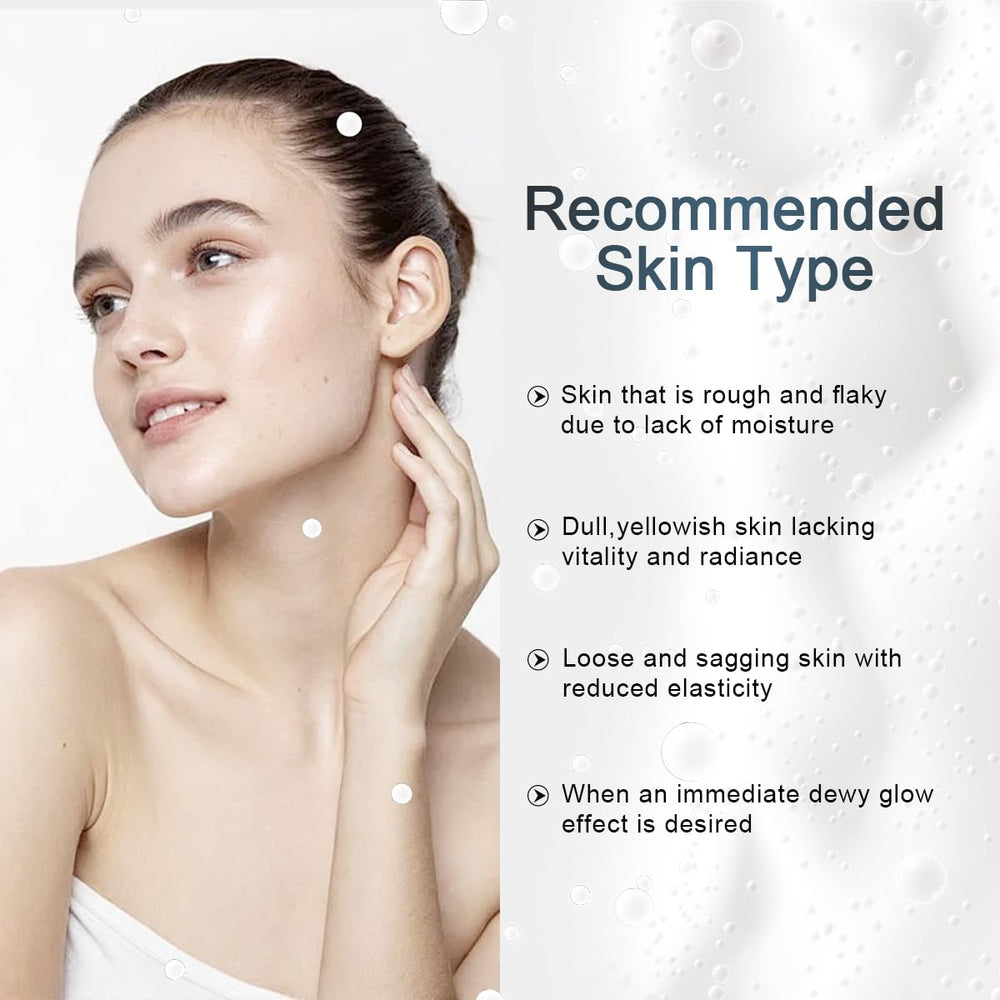 Dermabell Wrapping Mask Collagen application closeup for smooth use.