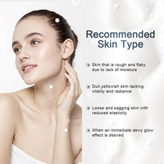 Dermabell Wrapping Mask Collagen application closeup for smooth use.