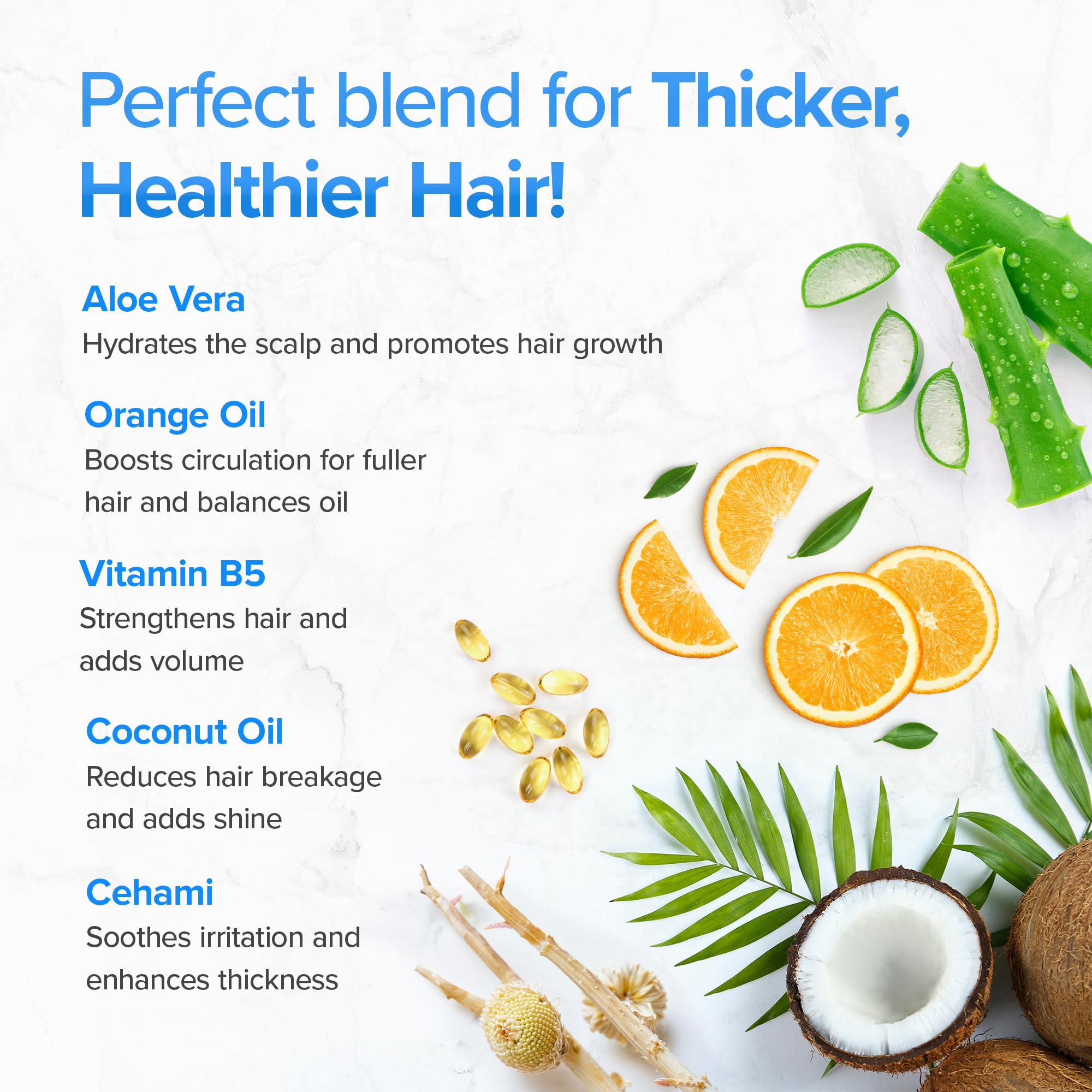DermaChange thinning hair shampoo application scene showing gentle scalp care