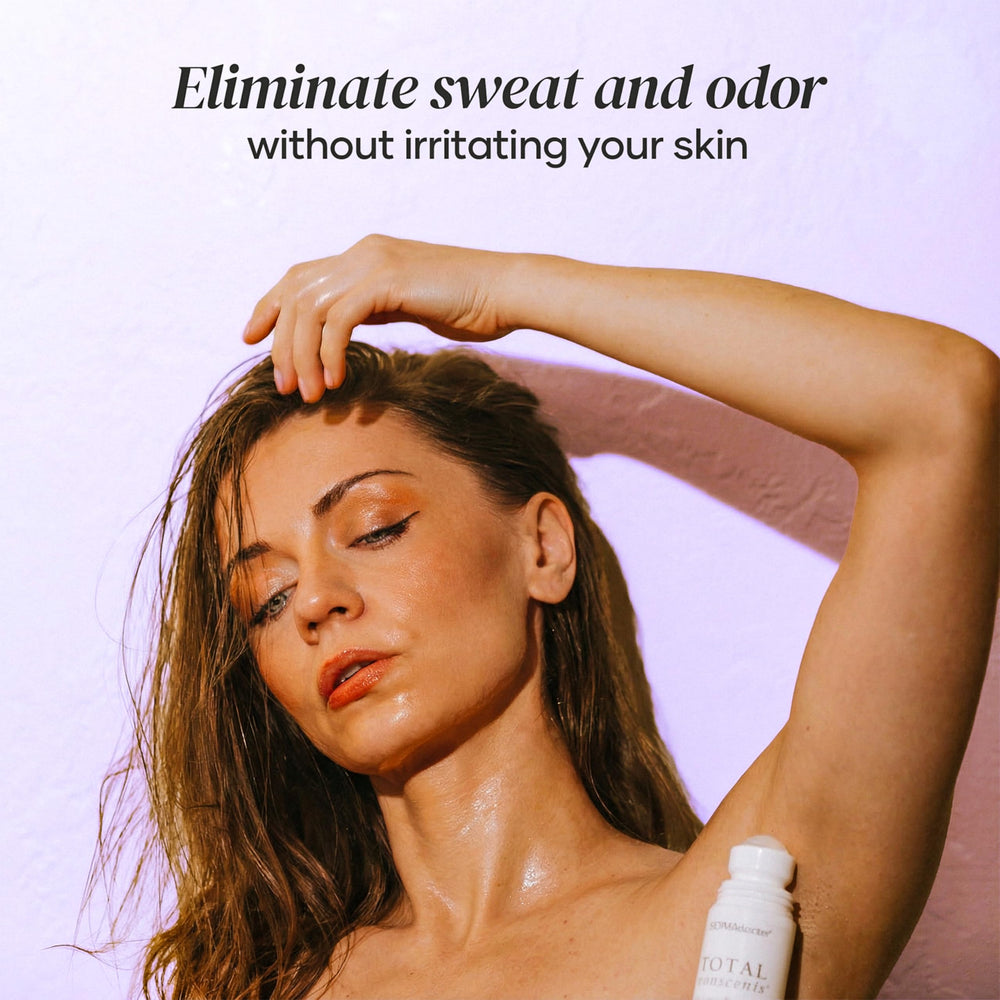 DERMAdoctor Packaging box emphasizes hypoallergenic, fragrance-free design.