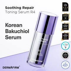 Dermafirm serum-dispensing dropper demonstrates precise, clean application.