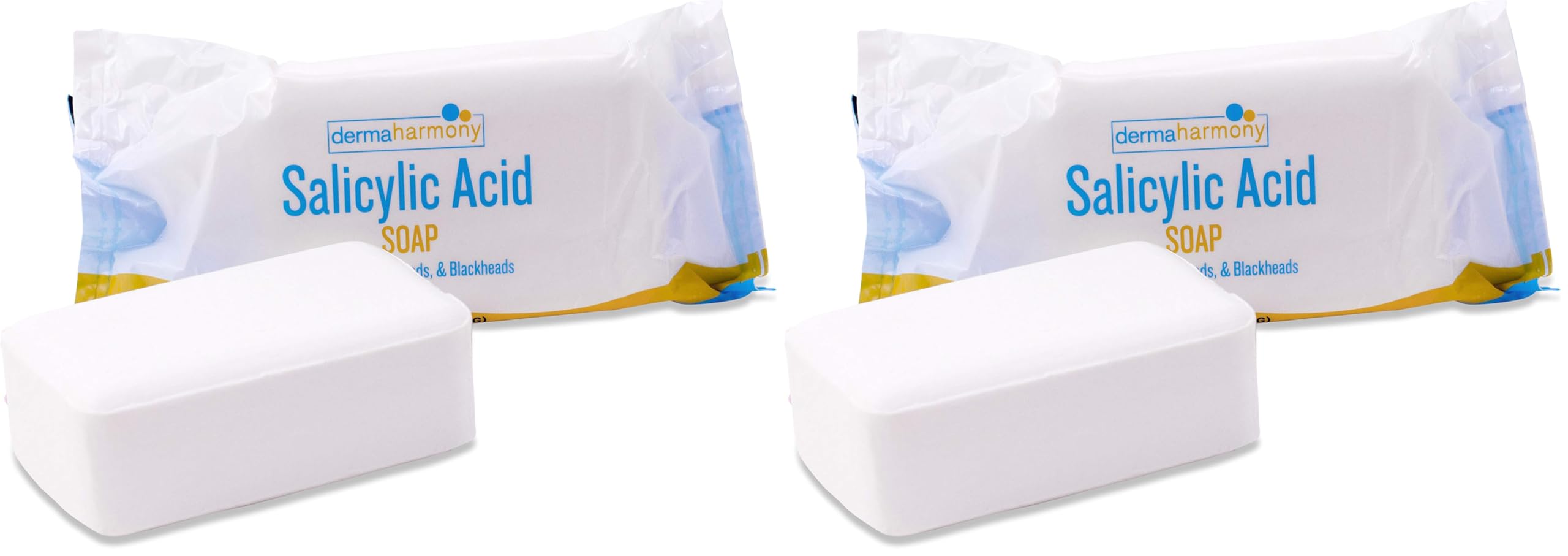 Dermaharmony 2-percent salicylic acid soap bar with pore cleansing action