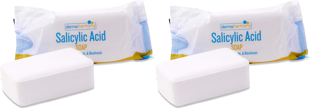 Dermaharmony 2-percent salicylic acid soap bar with pore cleansing action