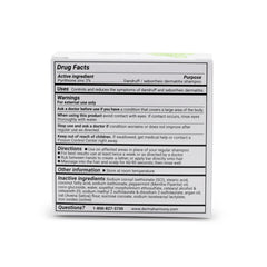 DermaHarmony peppermint shampoo bar ingredients list highlights natural, sulfate-free components