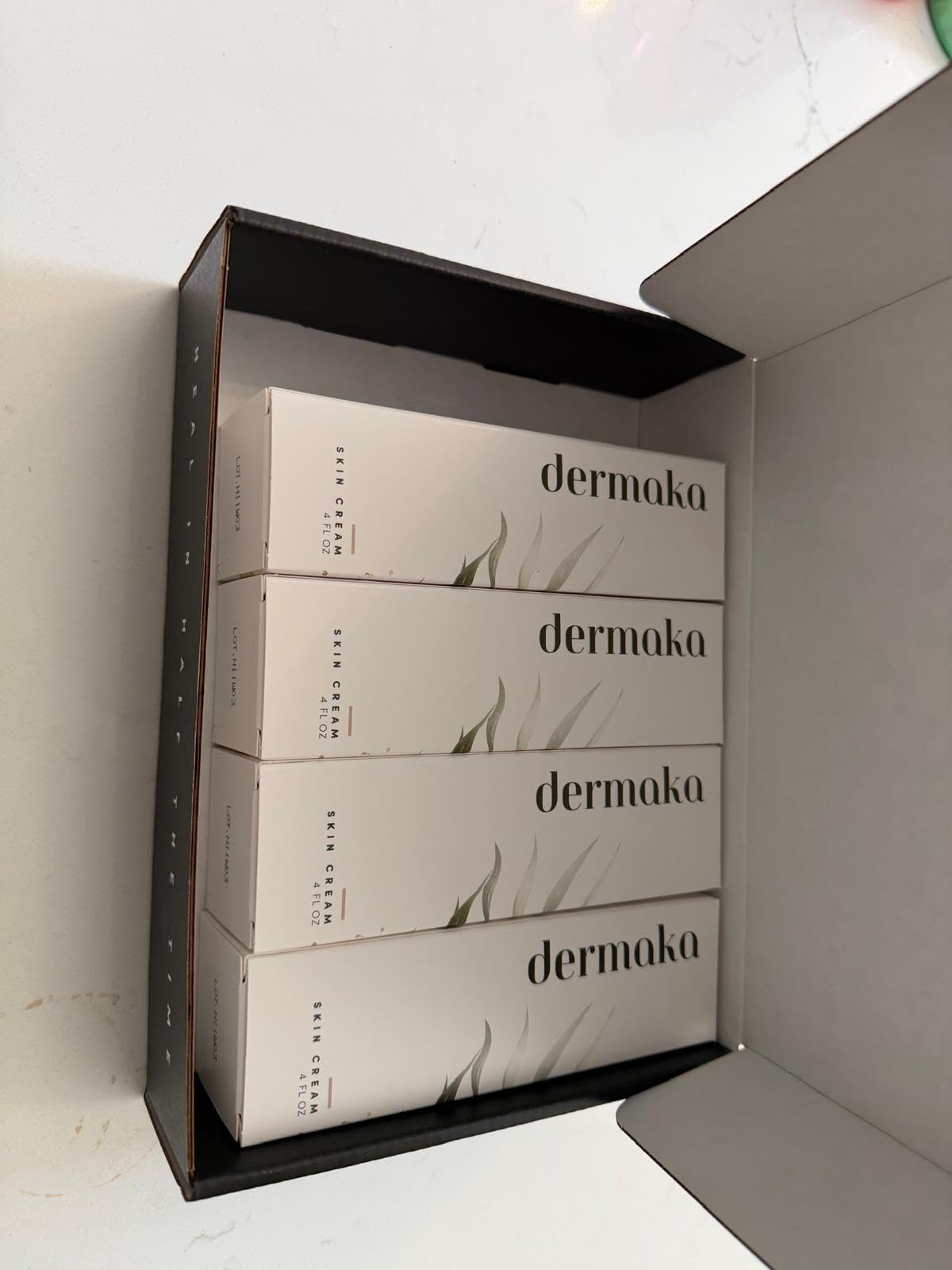 Dermaka licorice extract closeup features soothing natural care.