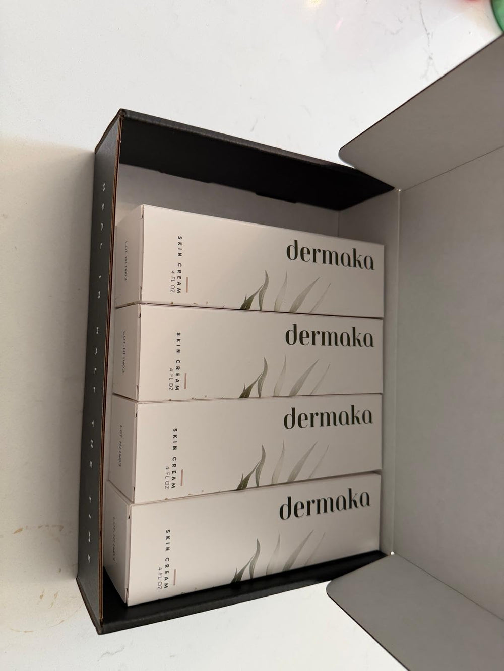 Dermaka licorice extract closeup features soothing natural care.