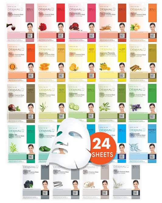 DERMAL 24-pack box front for daily skincare ritual