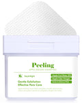 DERMAL Apple Peeling Toner Pad – Gentle Daily Exfoliation with AHA, BHA, and PHA (80 Pads)