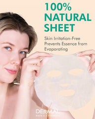 DERMAL Made-in-Korea Label confirms authentic Korean skincare origin.