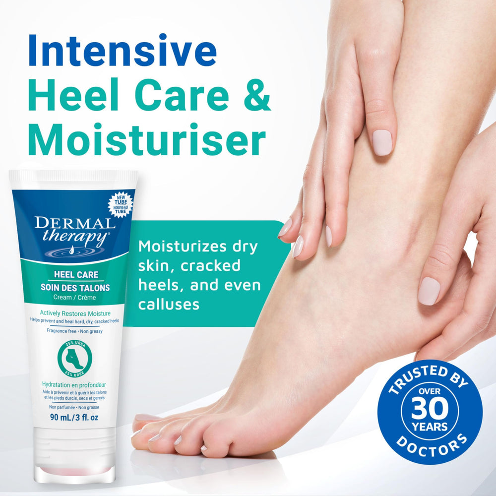 Dermal Therapy ingredients with urea and AHAs for moisturization and exfoliation
