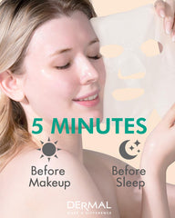 DERMAL Vitamin E and Hydrolyzed Collagen nourish and soften skin.