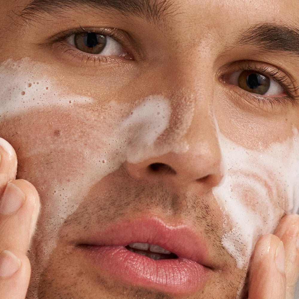 Dermalogica Clear and Brighten Kit step 2 Exfoliate shows subtle polishing for smoother texture.