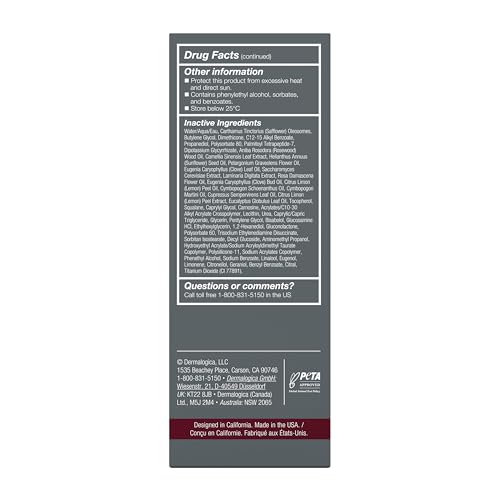 Dermalogica Dynamic Skin Recovery SPF50 cream texture on skin, smooth and light