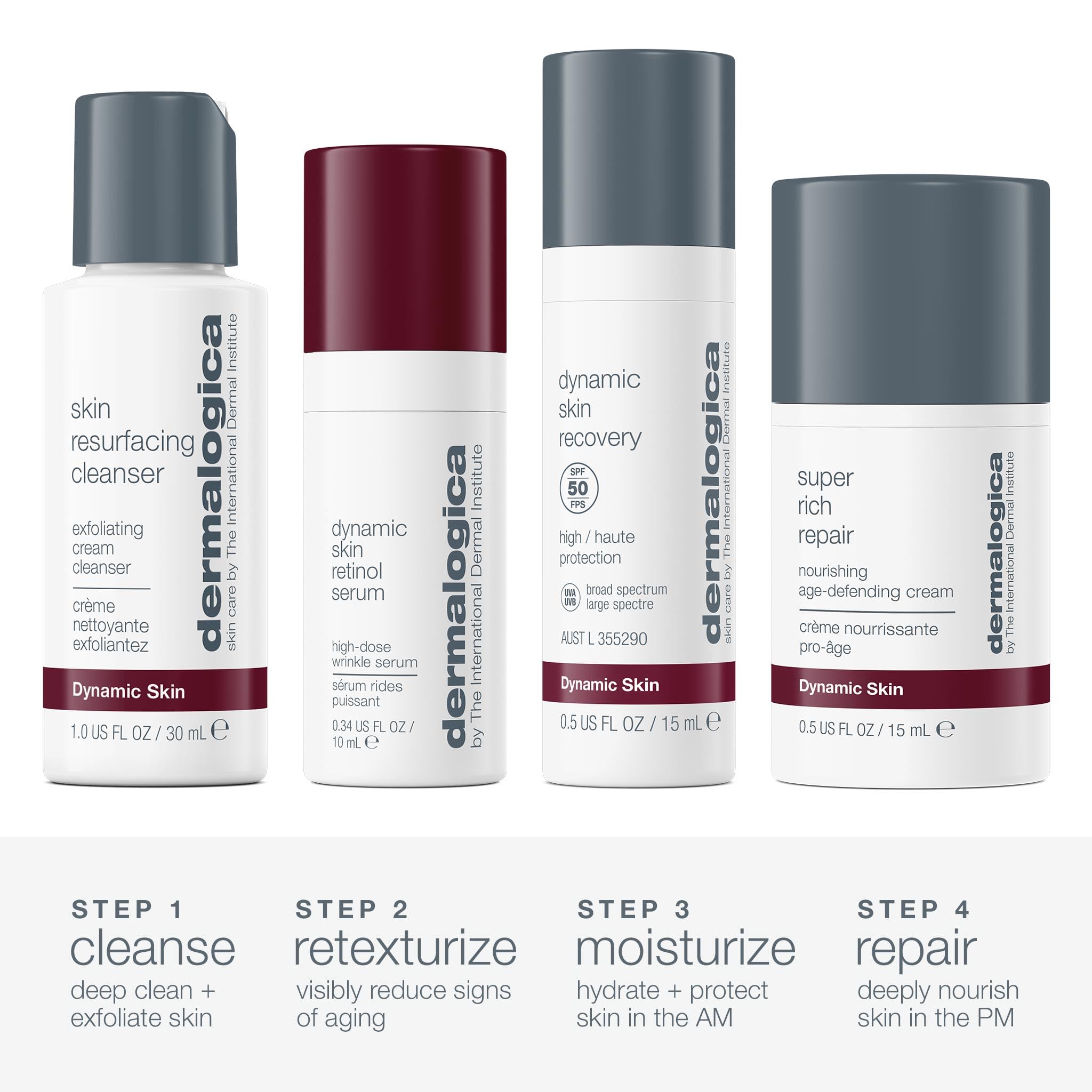 Dermalogica Skin Aging Solutions Kit nourishing cream for long-lasting hydration.