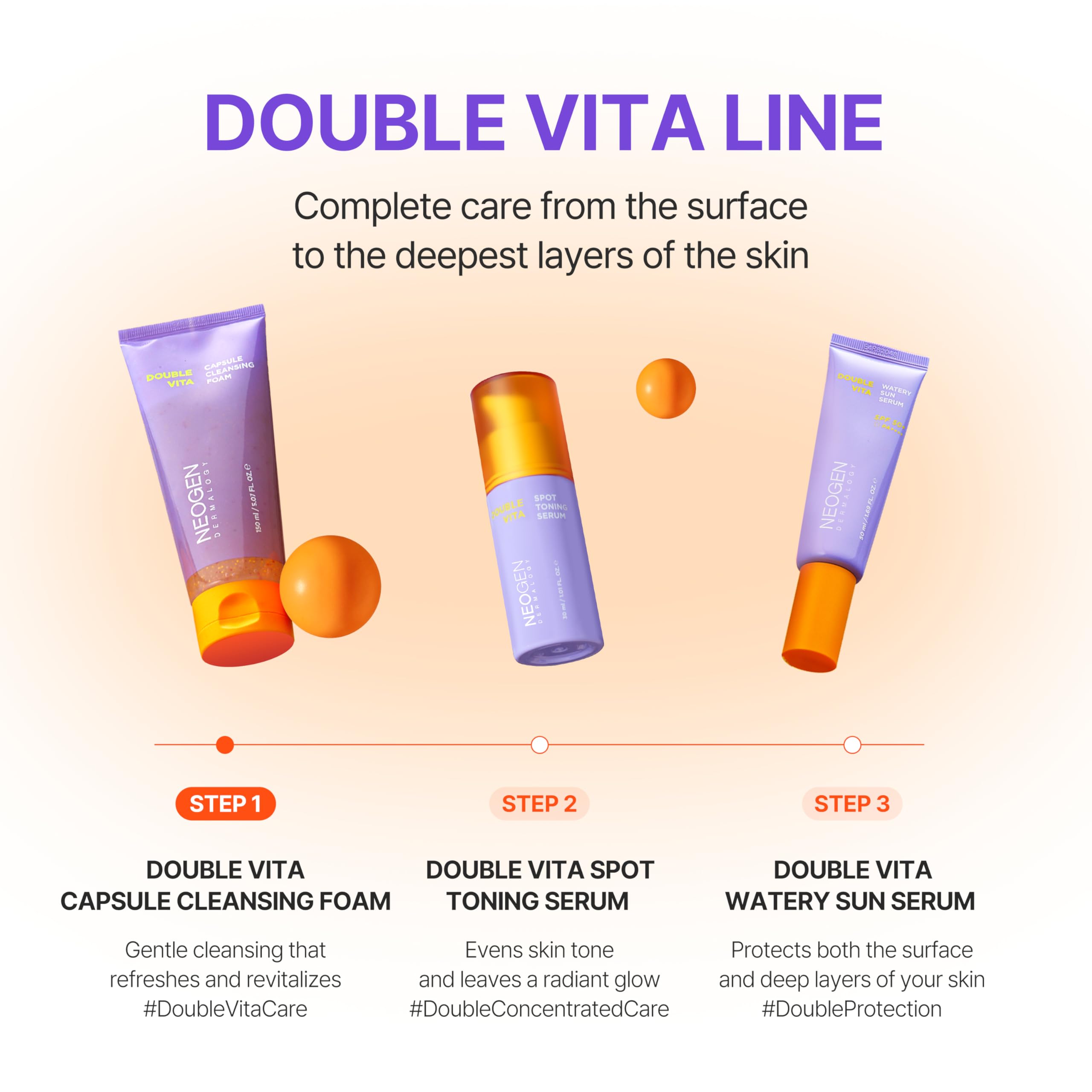 DERMALOGY hydration-boosting formula delivers moisture with multiple vitamins and hyaluronic acids.