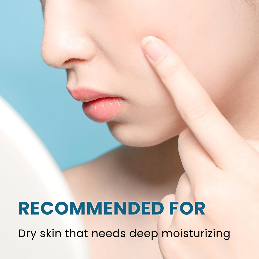 Close-up of smooth, nourished skin from peptide-rich nourishment by DERMALOGY