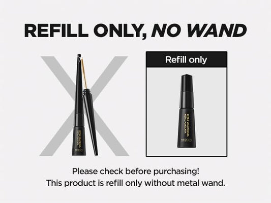 DERMALOGY Extra Volume Curl Metal Mascara no-brush application coats lashes evenly