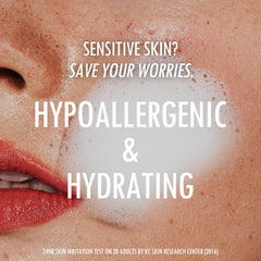 DERMALOGY by NEOGENLAB vegan clean beauty claim shown with airy foam