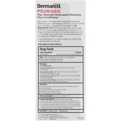 Dermarest psoriasis shampoo on bathroom sink ready for routine scalp care