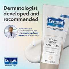 Dermasil bottle being pumped for easy, mess-free application.