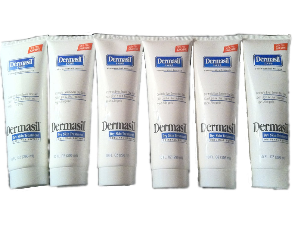 Dermasil Dry Skin Treatment original formula tube for smooth daily hydration.