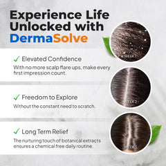 Dermasolve hair silky texture—improved manageability after use