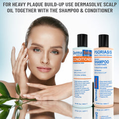 Dermasolve scalp care routine—refreshing cleanse for sensitive skin