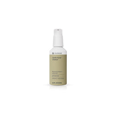 Dermasport Gentle Cleanser bottle closeup highlighting post-workout hydration.