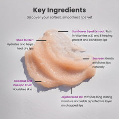 Dermasuri sugar scrub texture close-up for gentle exfoliation.