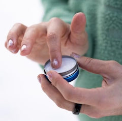 Dermatone 2-pack tin setup for travel skincare routine.