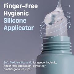 DERMATORY Hyalluron Peptide Volume Lip Mask Balm glossy finish for subtle plumping.