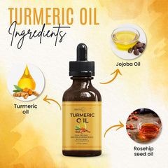 DERMAXGEN turmeric oil with aloe vera scene for soothing moisture