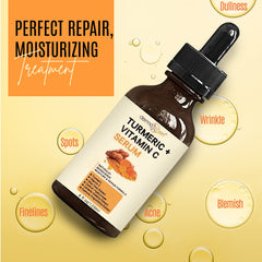 DERMAXGEN vitamin C serum bottle close-up showing brightening potential