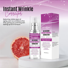 DERMAXGEN wrinkle smoother under-eye area demonstrates targeted hydration and smoothing.