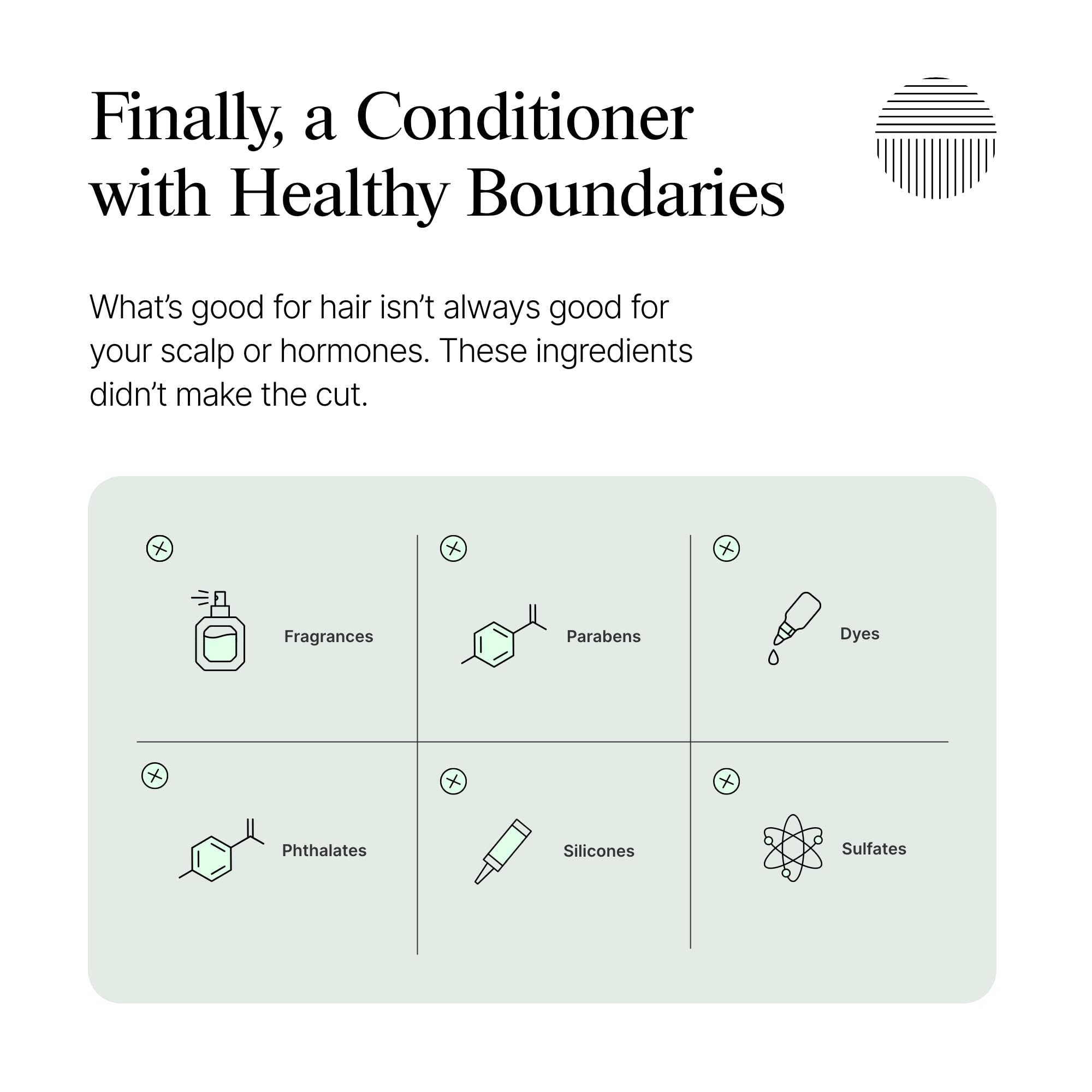 Dermazen Nourishing Conditioner in shower rinse delivers soft, nourished strands.