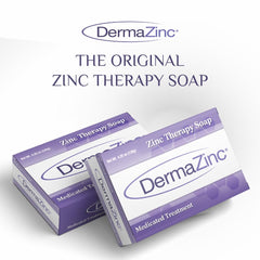 DermaZinc Therapy Soap ingredients reveal nourishing oils and zinc-infused formula for skin comfort