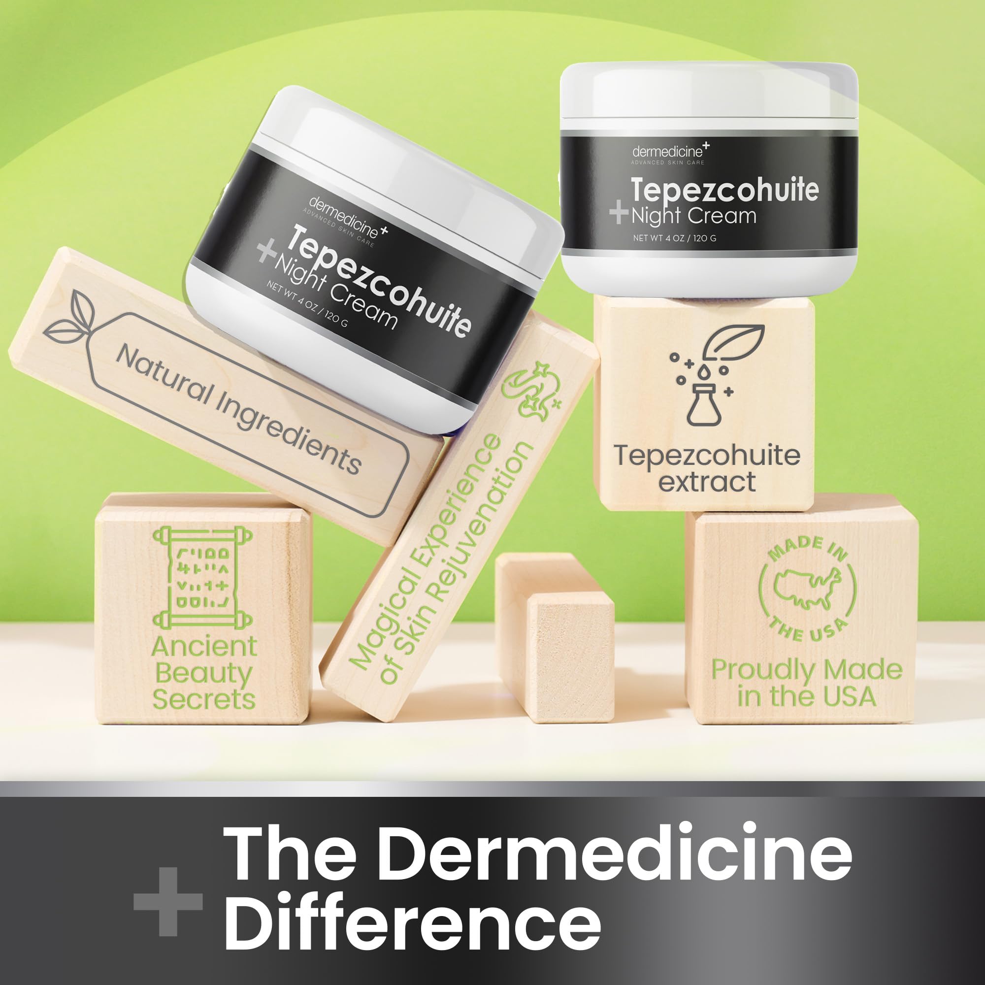 Dermedicine Tepezcohuite cream reflects Mexican origins with modern care.