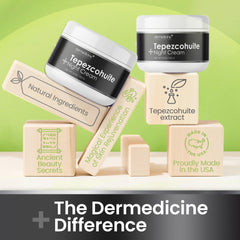 Dermedicine Tepezcohuite cream reflects Mexican origins with modern care.