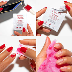 Dermelect at-home manicure routine for a quick refresh.