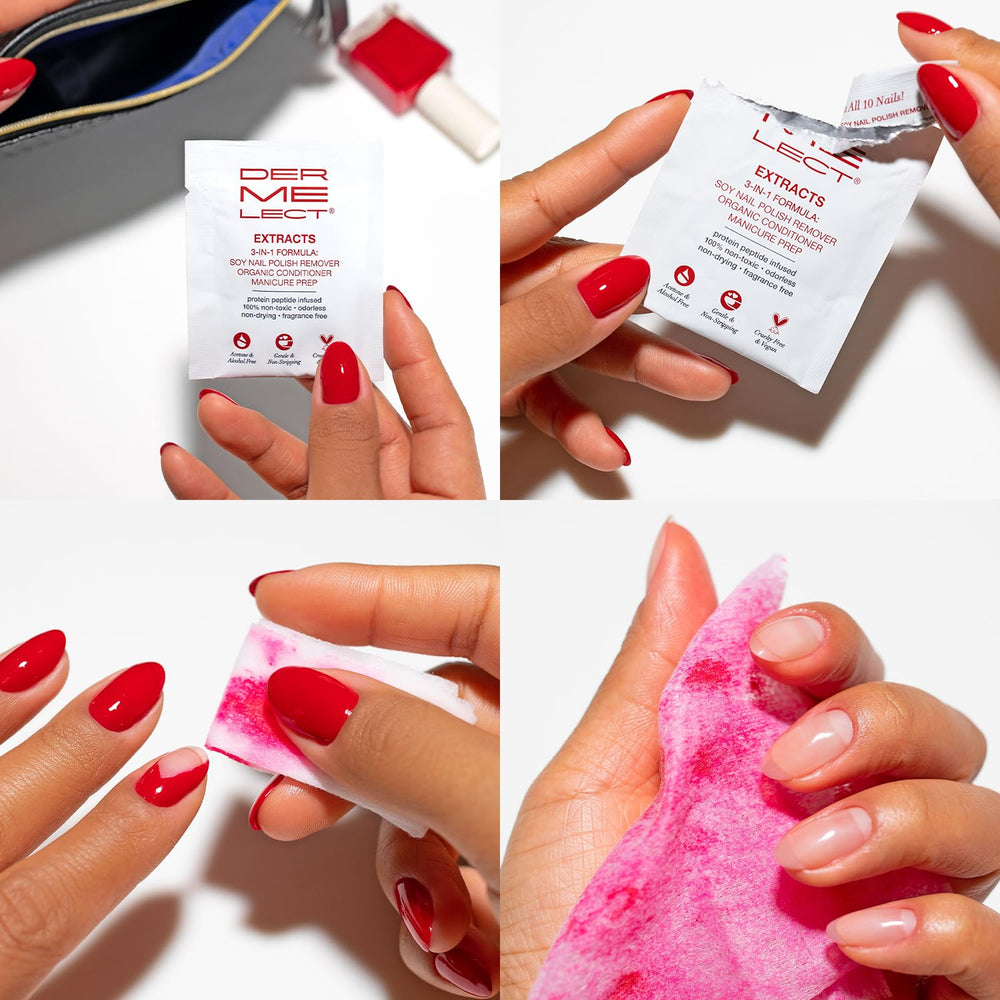 Dermelect Extracts ingredients featuring protein peptides and organic soy for nails