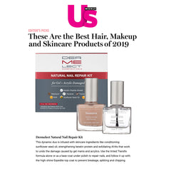 Dermelect Nails After Repair show natural shine and improved strength