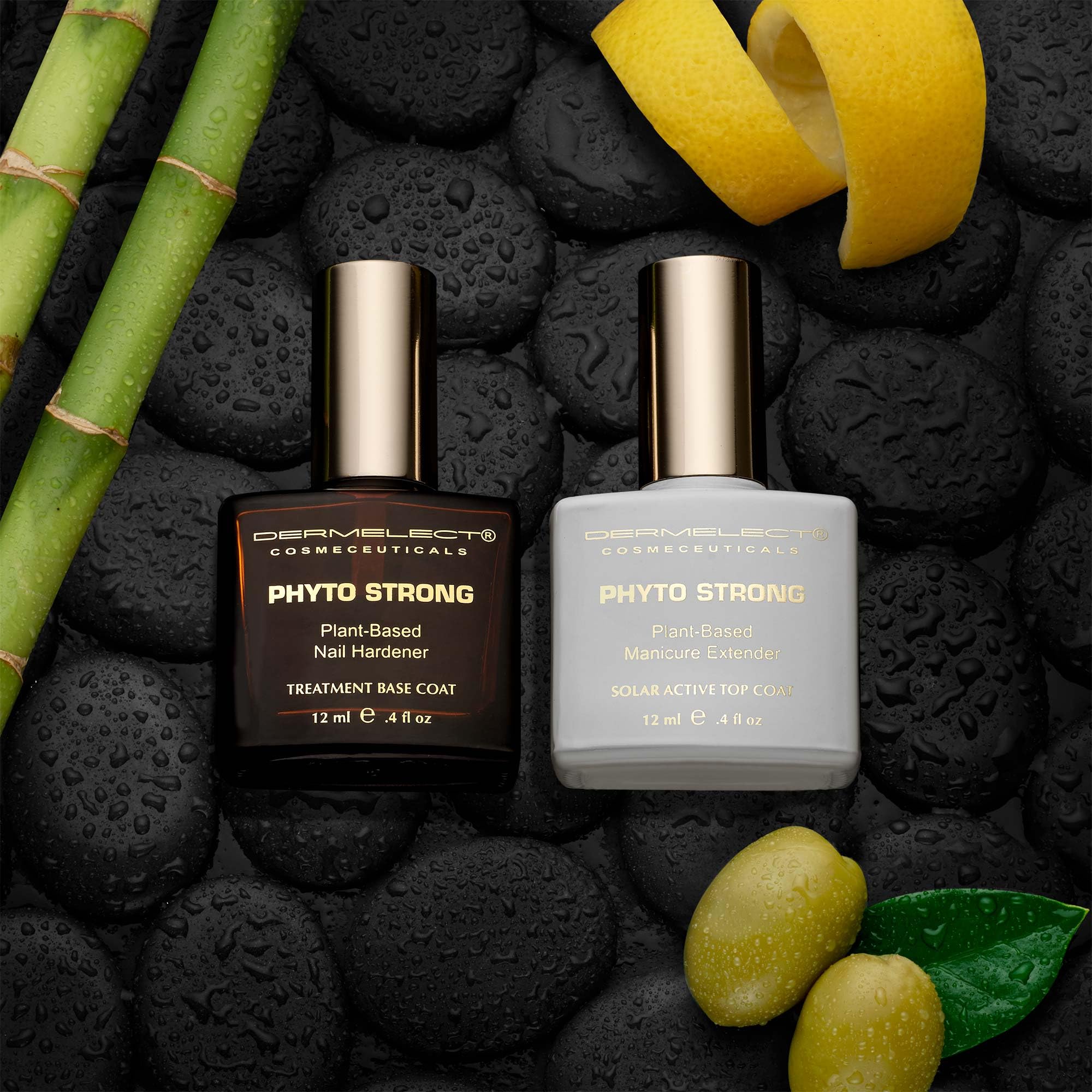 Dermelect plant-based nail care ingredients showcase clean beauty formulation