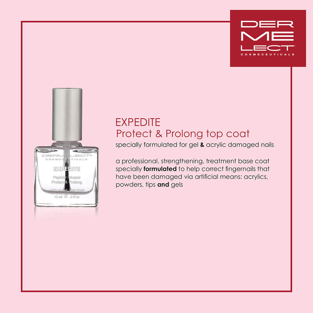 Dermelect Protein Peptide Infusion nourishes nails with restorative support