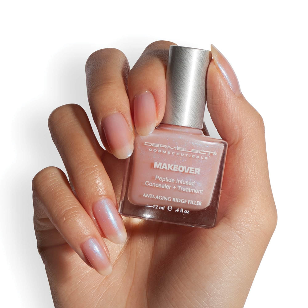 Dermelect Rosy Ridge Filler smooths ridges for an even look.